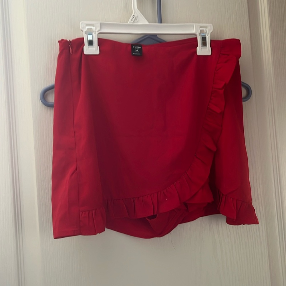 Shein skirt with built in shorts